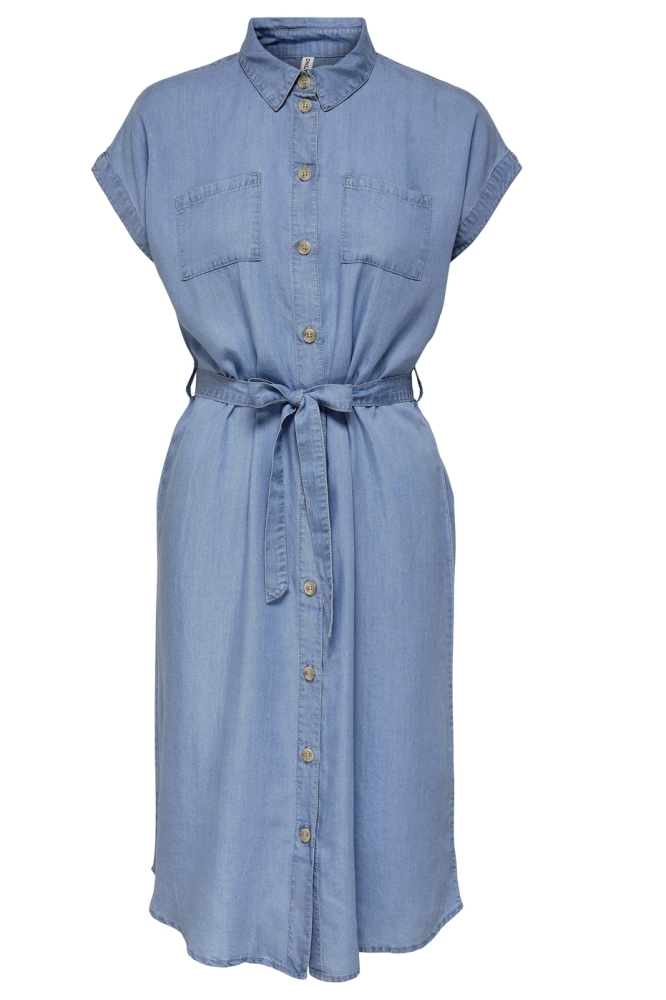 ONLPEMA HANNOVER SS DNM SH DRESS QY 15250429 MEDIUM BLUE DENIM